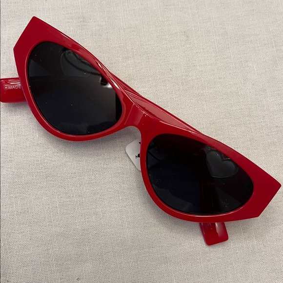 Anthropologie Heart Cut Out Sunglasses New With Tags main image 5